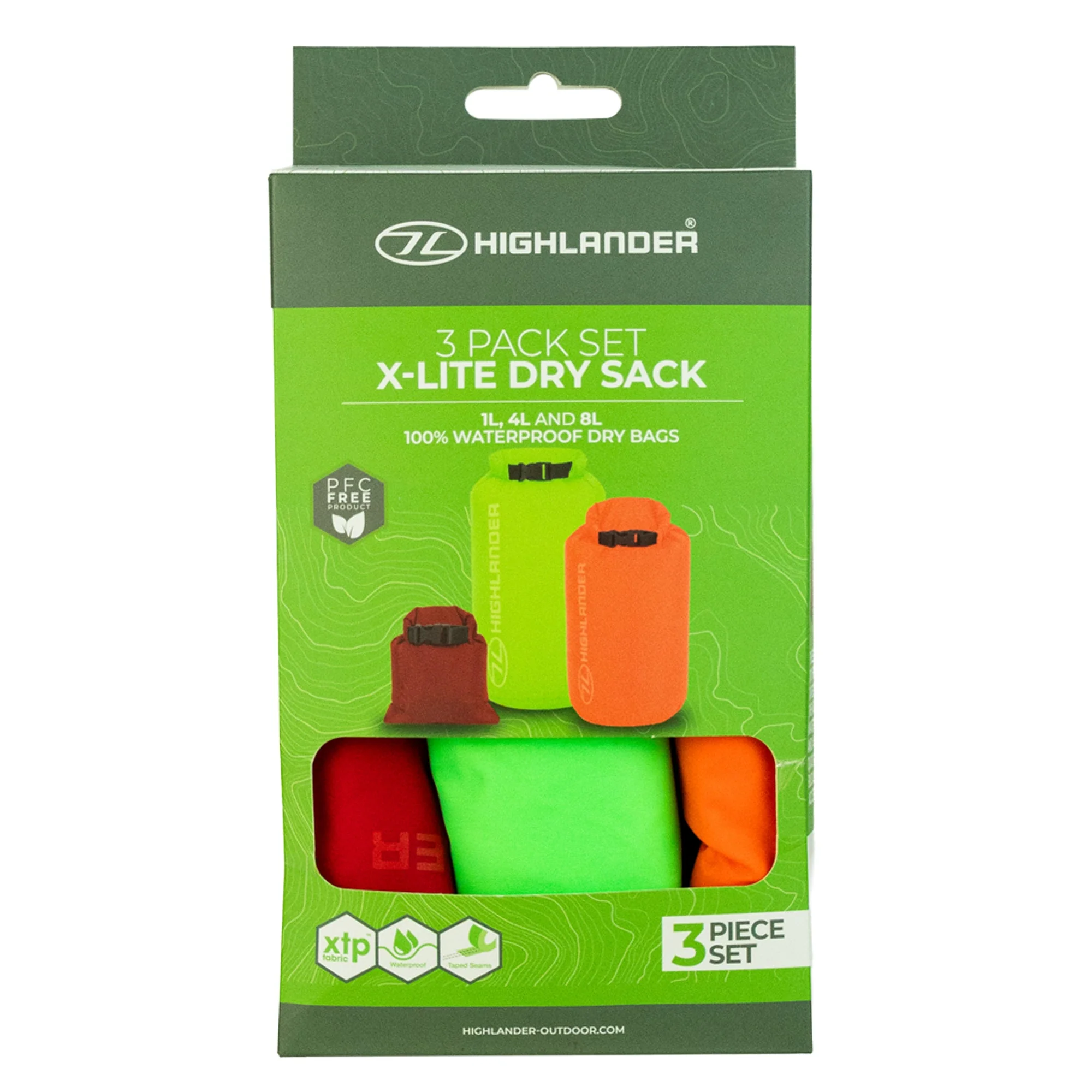 3 PACK SET X-Lite Dry Sack (1L/4L/8L) - Image 2