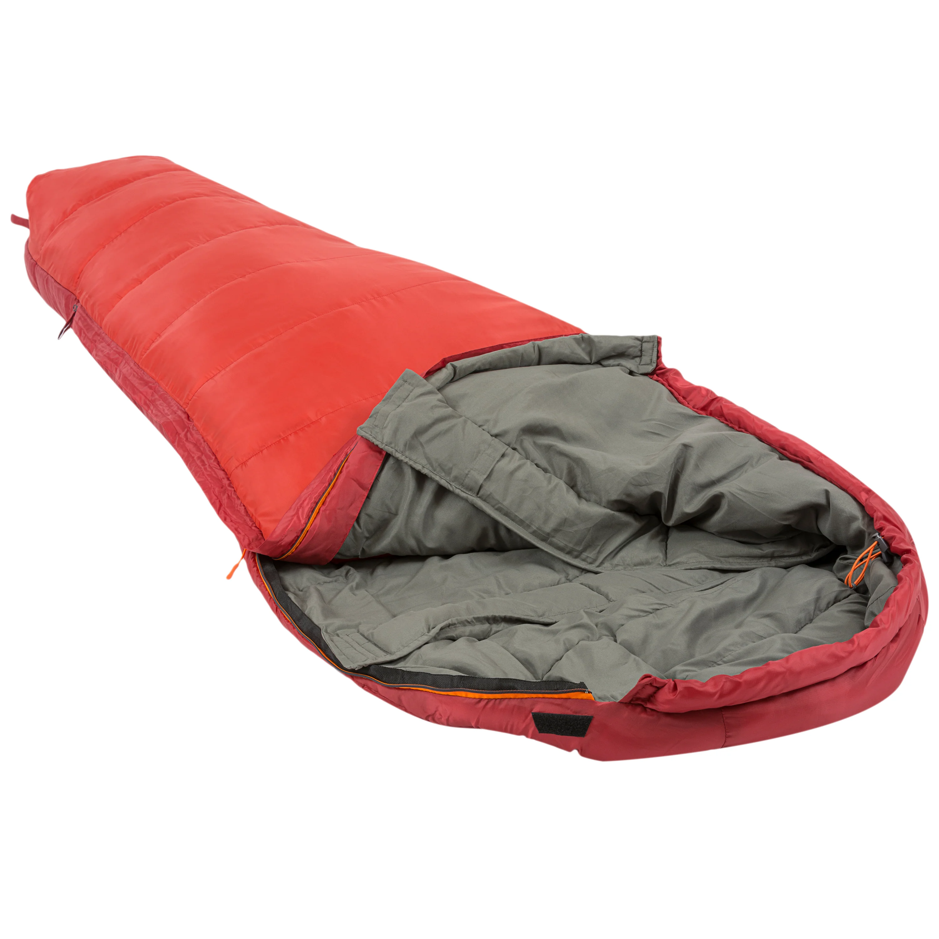 Echo 250 Mummy Sleeping Bag, Red - Image 3