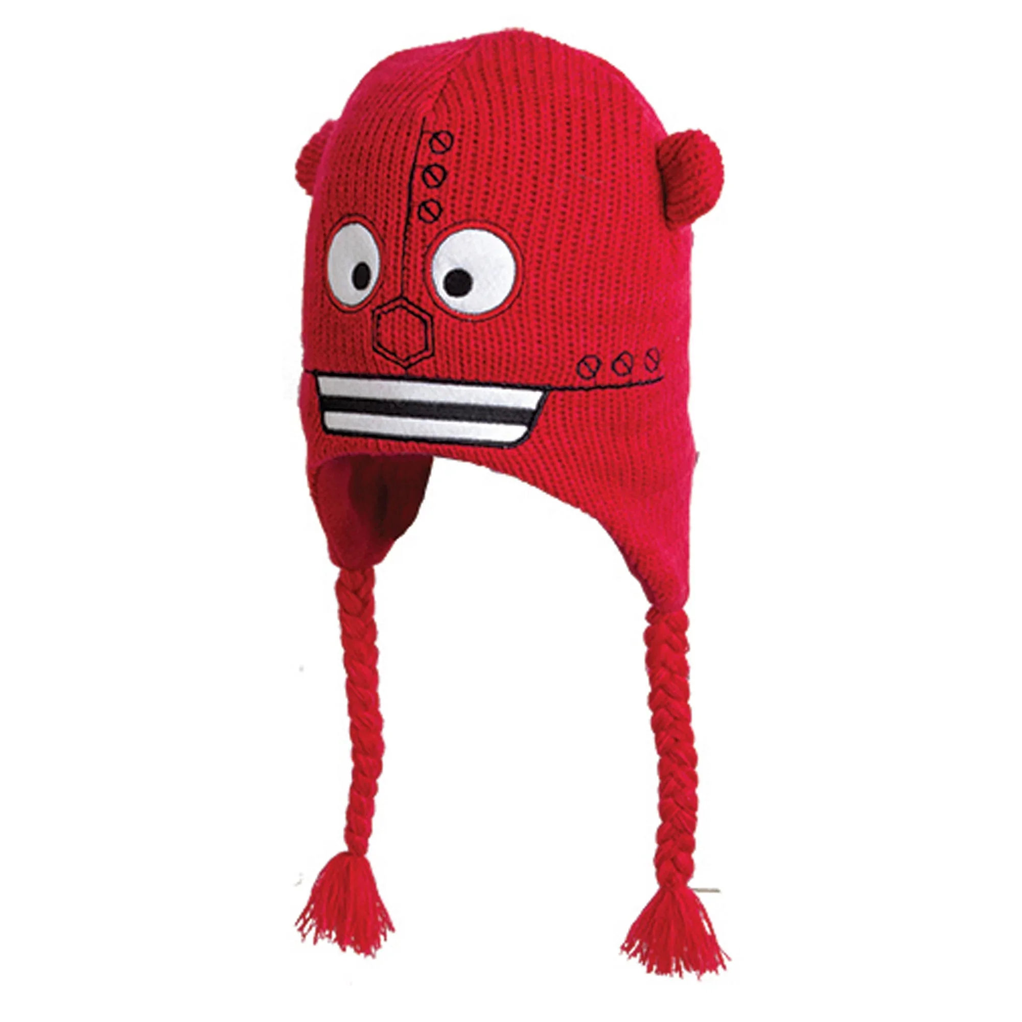 KIDS ROBOT EAR WARMER HAT - Image 3