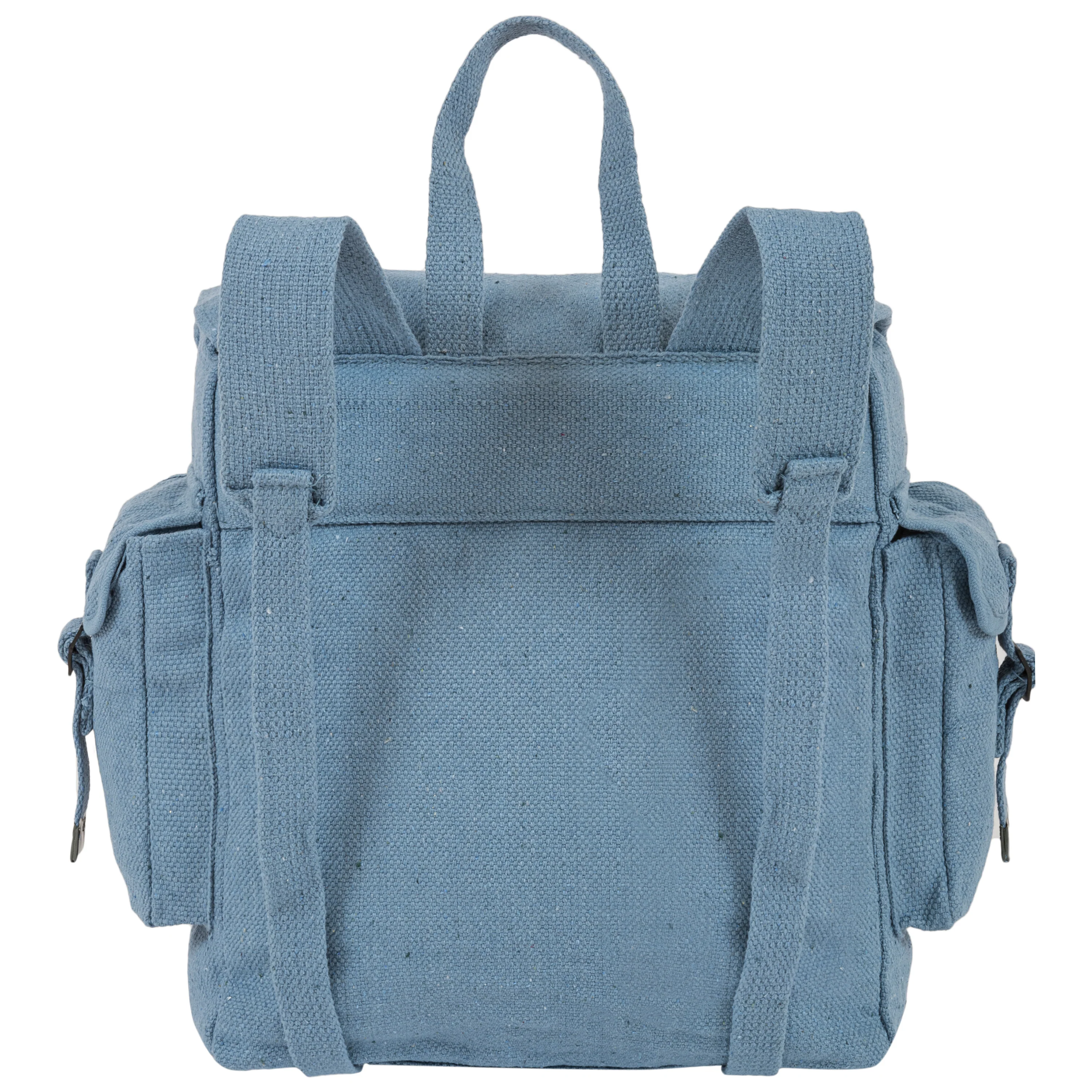 Large Webbing Backpack with Pockets - Image 6