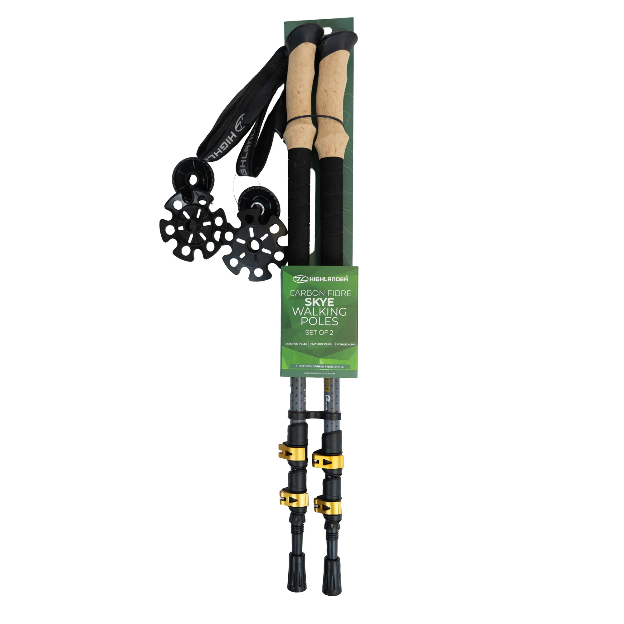 Skye Carbon Fibre Walking Poles (SET OF 2) - Image 7